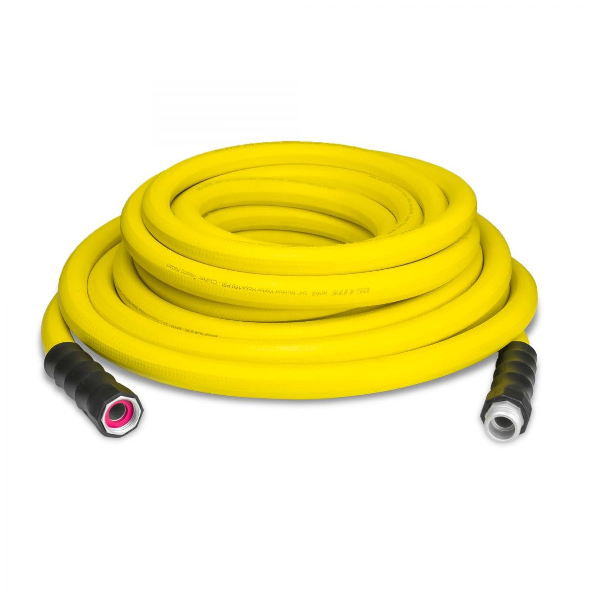 100% Premium Rubber Water Hose 3/4" X 100' H54797