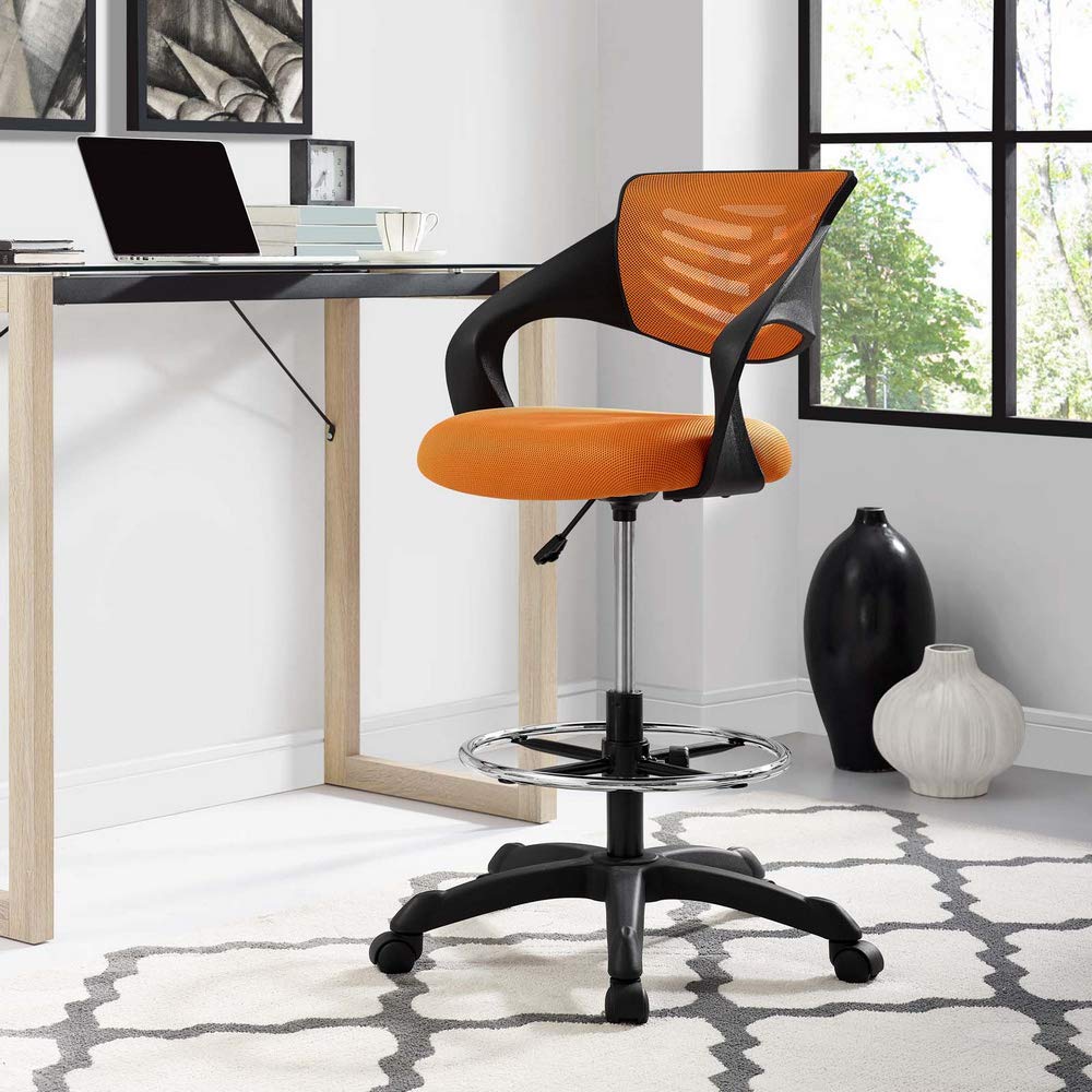 Orange Drafting Chair G953477