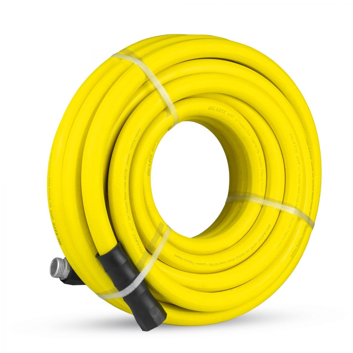 100% Premium Rubber Water Hose 3/4" X 100' H54797