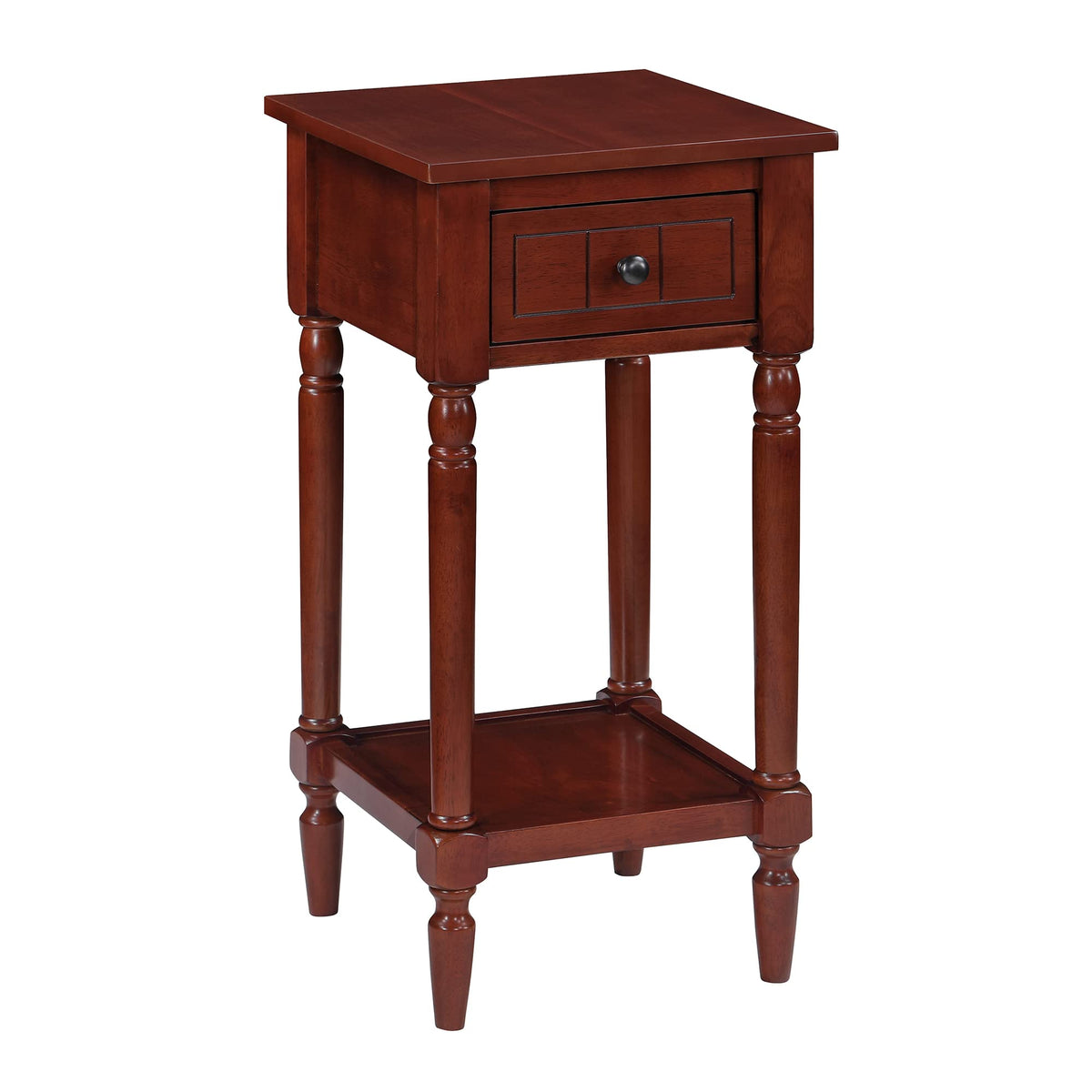 1 Drawer Accent End Table with Storage Drawer and Shelf Q7862