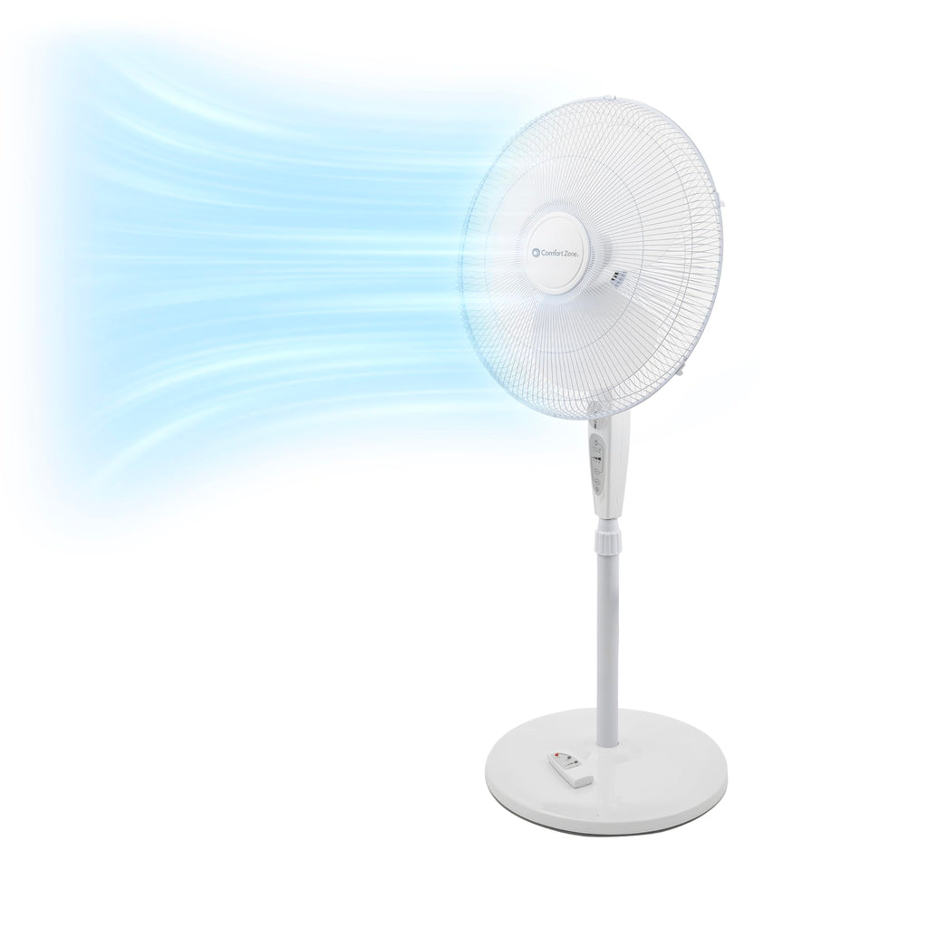 18-Inch Oscillating Pedestal Fan with Remote Control C506743