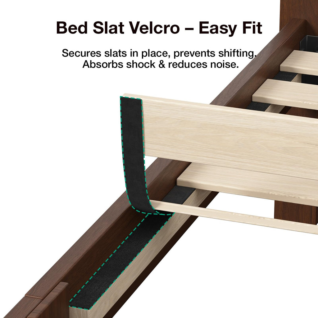 Queen Size Upholstered Bed Frame with Adjustable Headboard F134313