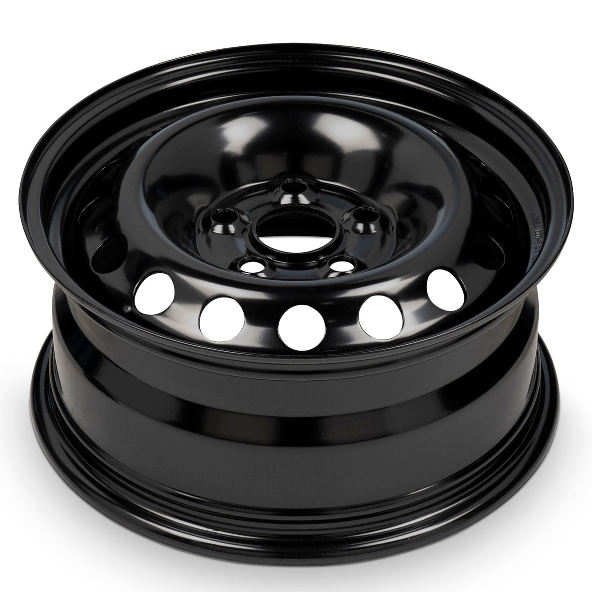 16 Inch Black Steel Rim J82528