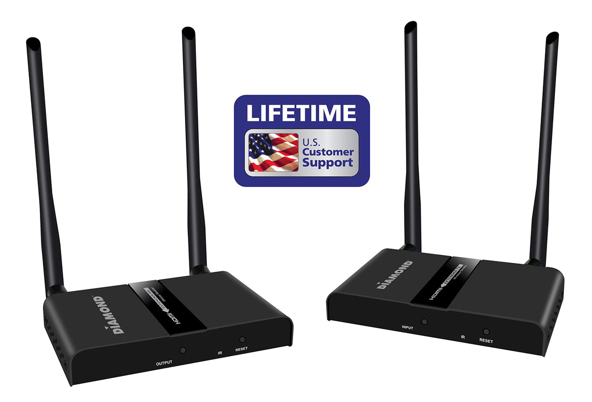 2X2 Wireless HDMI 5GHz Kit Black X2628