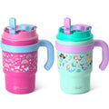 16oz Kids Insulated Tumbler with Handle, 2 Pack D16080