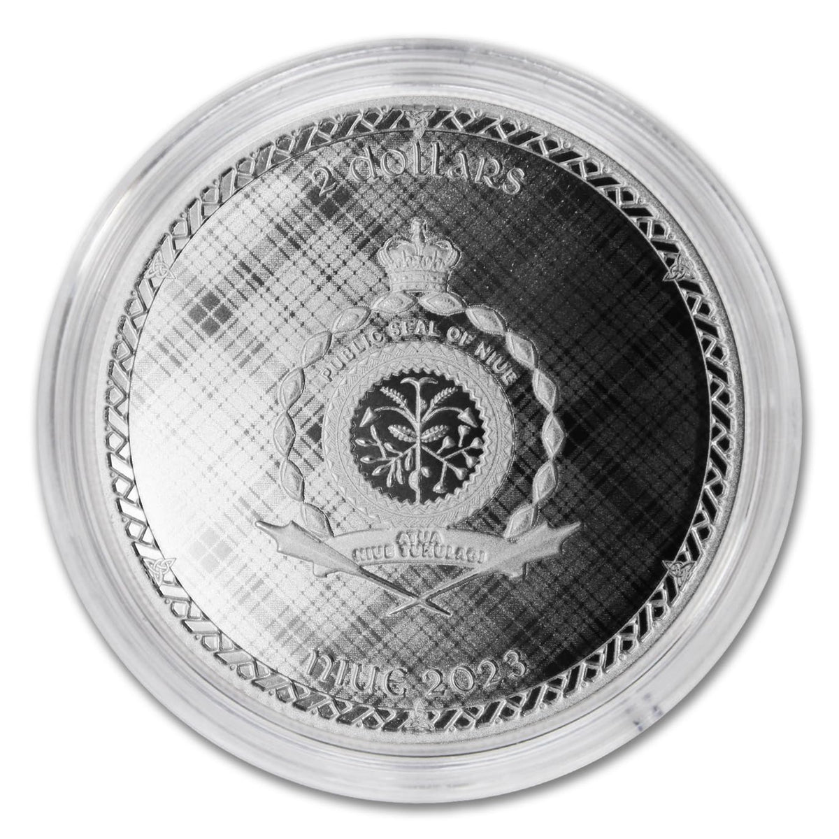 1 oz Silver Scottish Unicorn E6551