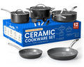 12-Piece Nonstick Ceramic Cookware Set T51529