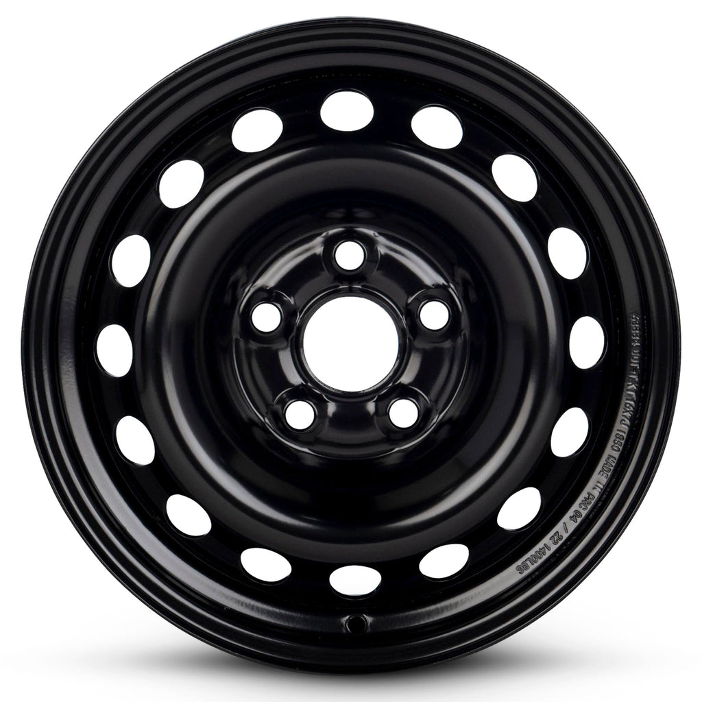 16 Inch Black Steel Rim J82528