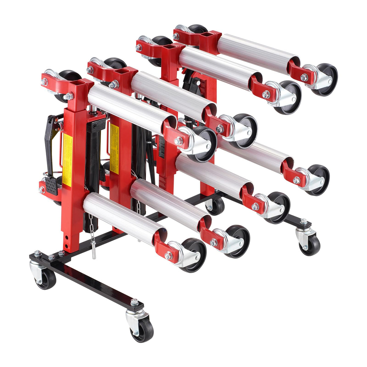 Car Dolly Rack with 360° Rotatable Wheels, 4-Dolly Capacity W340720