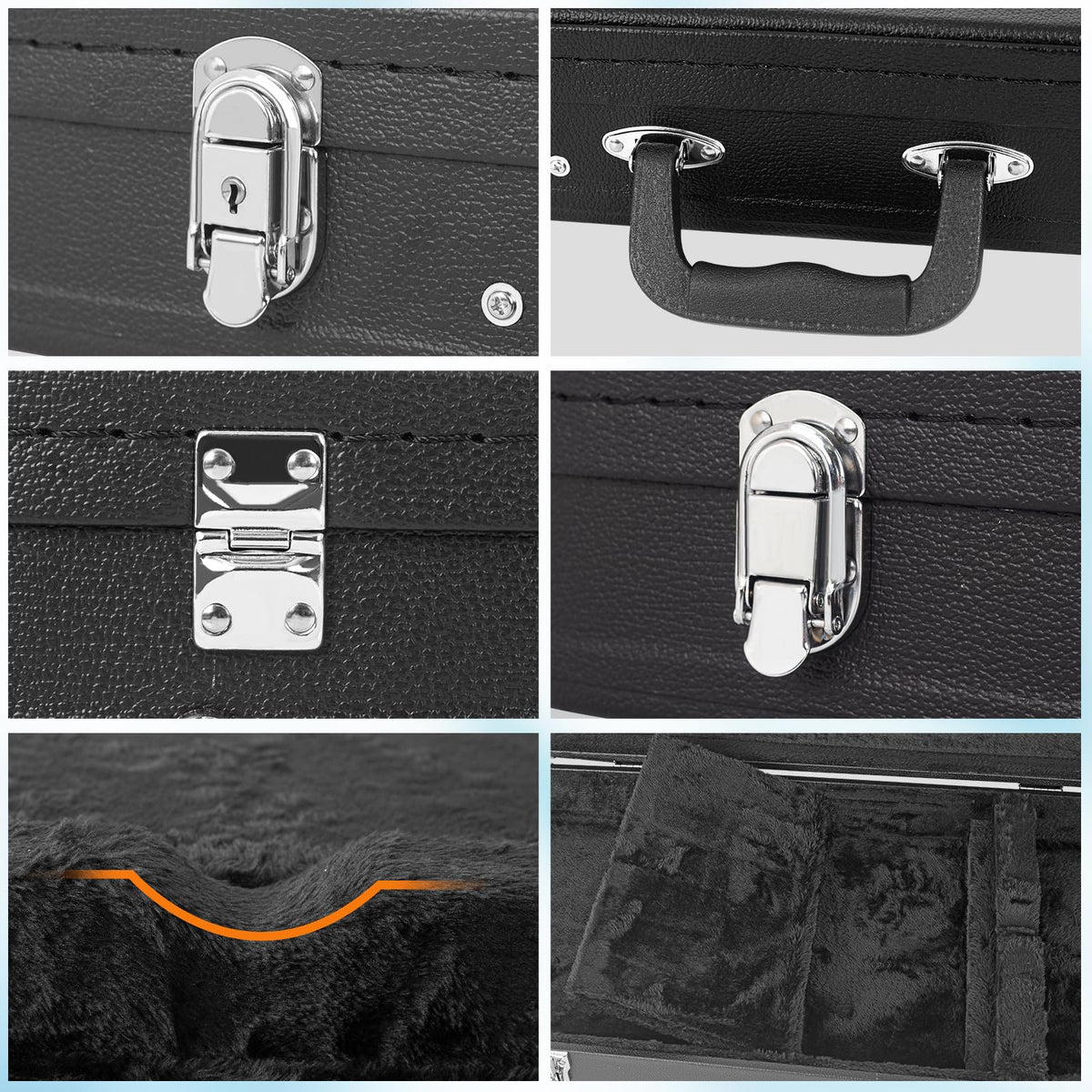 39-Inch Electric Guitar Hard Shell Case R22280