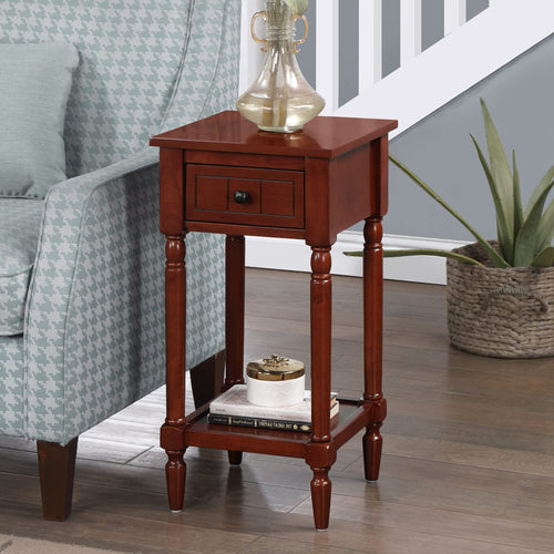 1 Drawer Accent End Table with Storage Drawer and Shelf Q7862