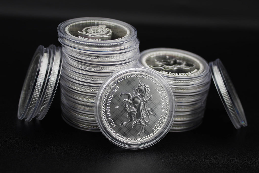 1 oz Silver Scottish Unicorn E6551
