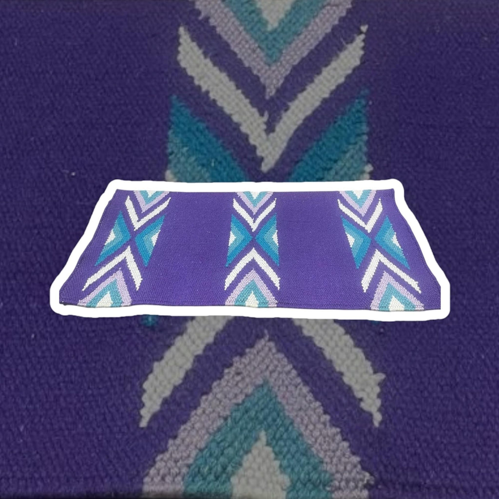 New Zealand Wool Handwoven Horse Saddle Blanket 36x34 Inches X651