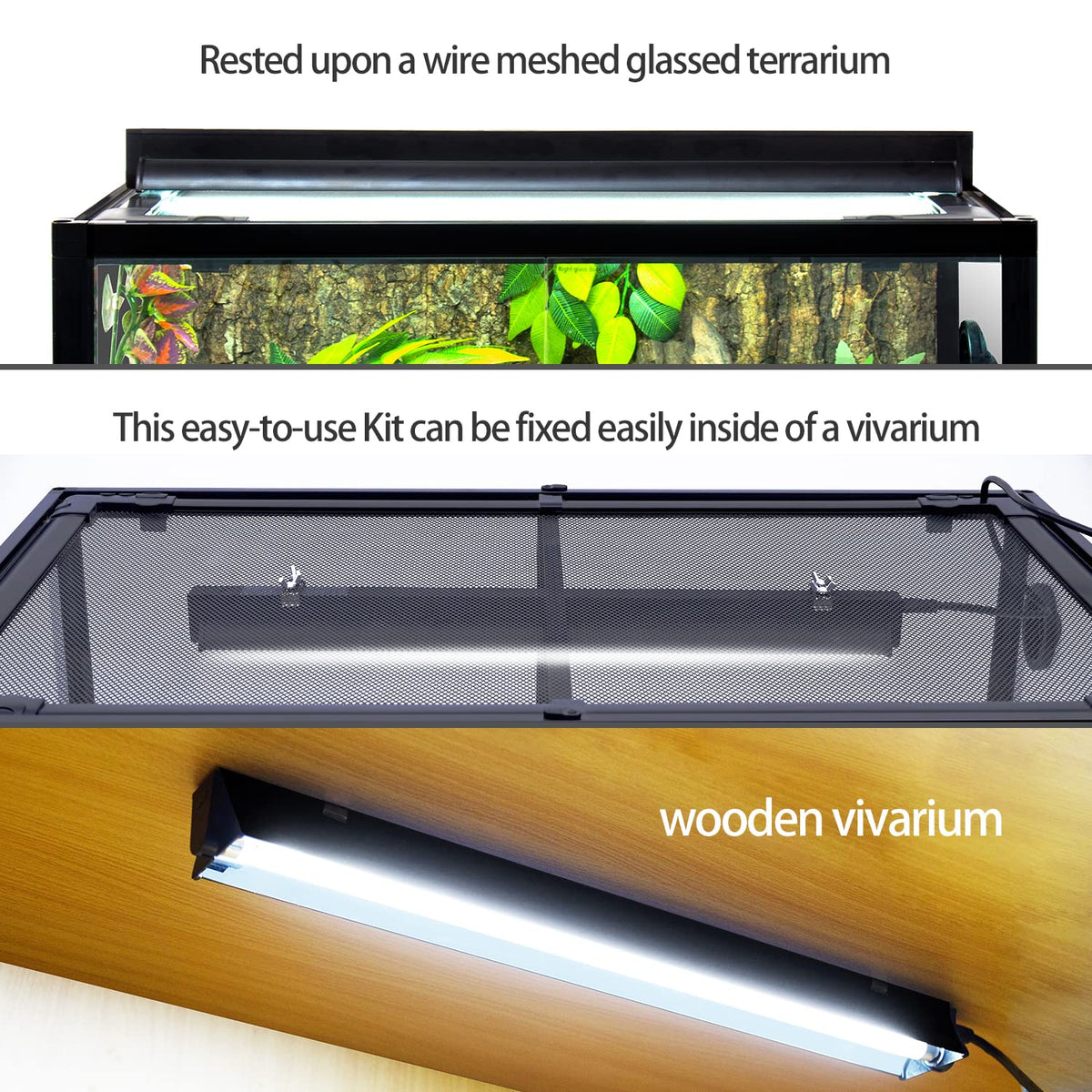 24W T5 HO UVB Lighting Combo Kit L78090