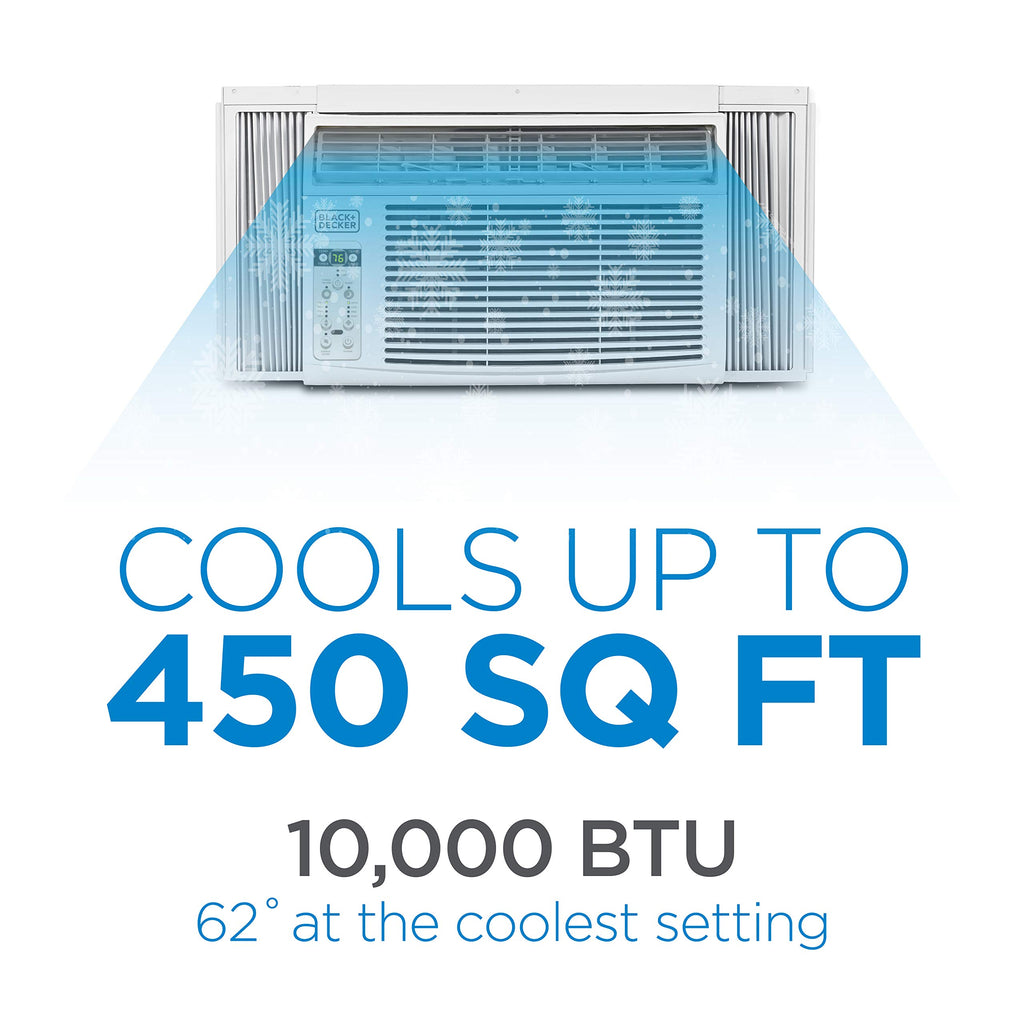 10000 BTU White Window Air Conditioner U338997