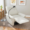 Power Swivel Rocker Recliner Chair with Phone Holder and USB Ports X98498