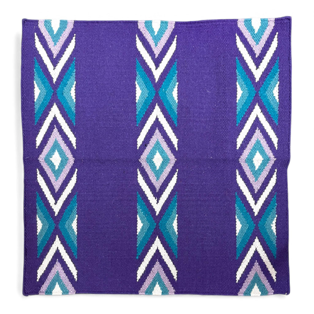 New Zealand Wool Handwoven Horse Saddle Blanket 36x34 Inches X651